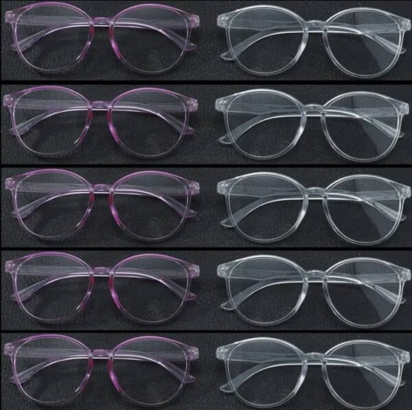 🖤🤍Gafas de Moda Sin Aumento 🤓☝🏻