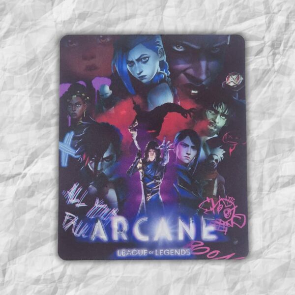 Mousepad Arcane League of Legends ⚙️