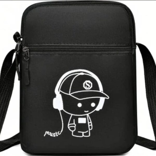 🎒Bandolera Negra🤩